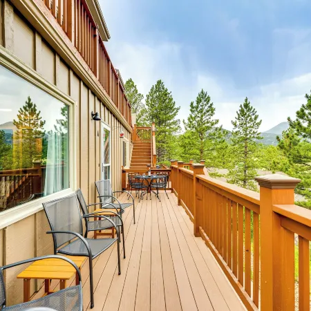 Estes Park Condo w/ Deck & Views ~ 3 Miles to Rmnp