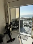 3BR Oceanview retreat with AC, Sleep 8, Gated, Top floor, Pool, Security 24/7
