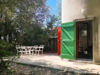 Renovated water tower with view