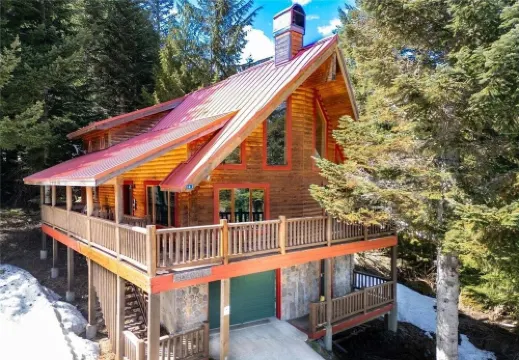 Summit Log Cabin With Hot Tub & Sauna