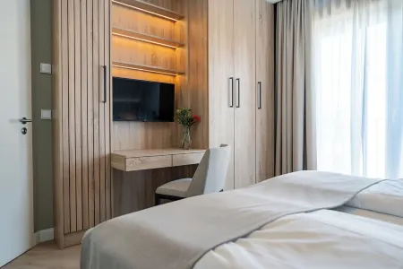 Boddenblick Superior - Holiday apartment at the Barth marina Отели в г. Барт