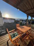 Modern wooden villa between sea and mountains - garden and covered terrace Hotels in Ghisonaccia