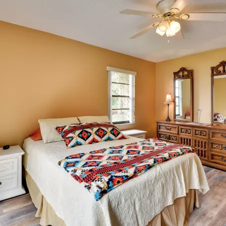'Pirate Cove' Home in Welaka: Dock & River Access!