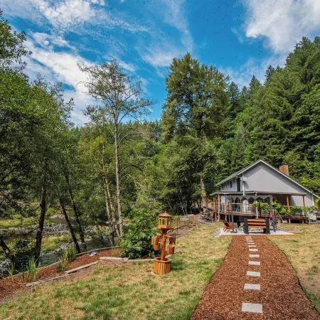 Scenic Views! Riverfront Kalama Home, Pets Welcome