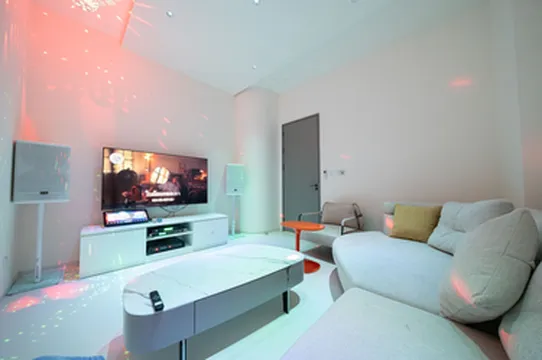 รูปภาพของพูลวิลล่า พร้อมสไลเดอร์ คาราโอเกะ ห้องครัว