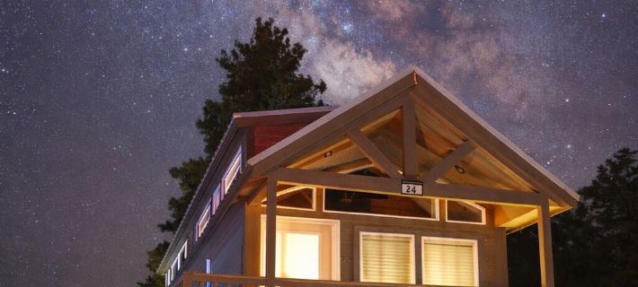 Mountain View Luxury Cabin Hoteles en Williams