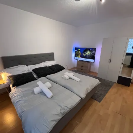 Relaxing Apartment Smart TV & Wi-Fi
