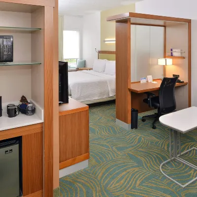 羅利卡瑞SpringHill Suites 酒店 鄰近約翰遜湖公園的酒店