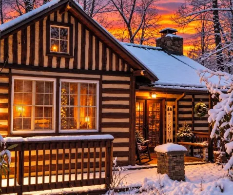 Old World Swiss Cabin Nestled In Woods Ancient Lore & Neyland Stadium Close by - Chalets
