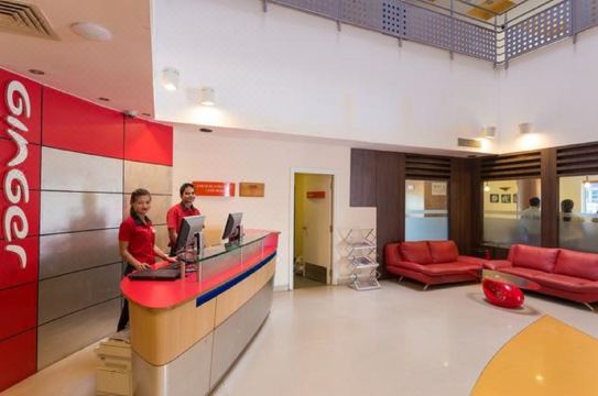 진저 호텔 고아 객실 내부