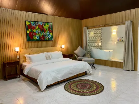 Magnaga Waters Beach Resort Отели в г. Мабини