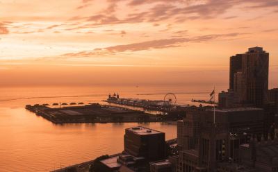 ホテルからの眺望 ザ・リッツ・カールトン シカゴの写真