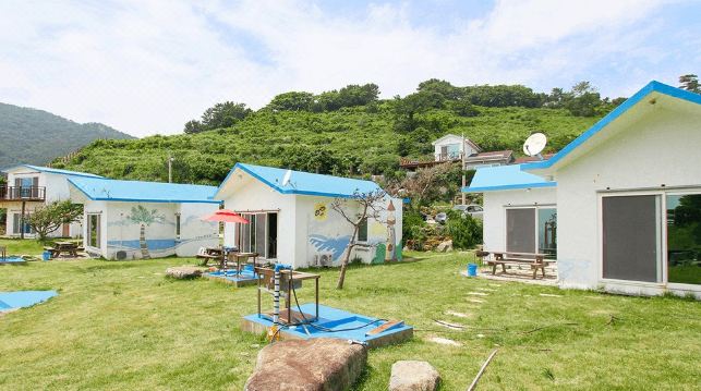 욕지도 바다 풍경