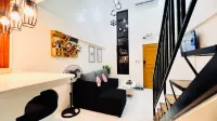 2 Beds Spacious Centrally Located Loft Apartment Hotels in Naga City