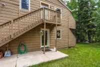 Cozy Creekside Condo (ground level, end unit)