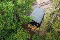 Treehouse at a lavender farm overlooking a creek!