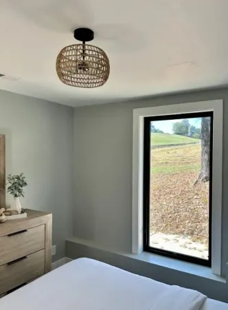 Cottage offering Luxury & Privacy on 80 acres with stocked pond.