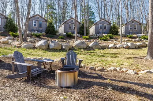 Mid-Coast Maine: Cozy Cabin Retreat close to the beach w/ Sauna -Cabin #1 Balsam - 小木屋