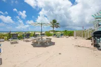 BEACHFRONT COMPLEX! STEPS FROM THE OCEAN!  HEATED POOL FULL KITCHEN FREE PARKING
