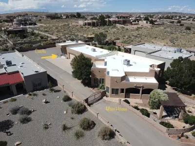 Private Casita with gated off road parking.