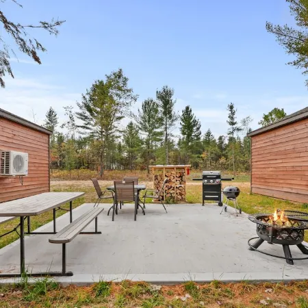 Cabin #1 at Northern Comfort with opt. side x side rental