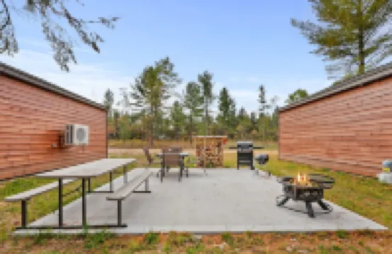 Cabin #1 at Northern Comfort with opt. side x side rental