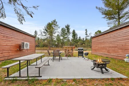 Cabin #1 at Northern Comfort with opt. side x side rental