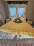 French country home on 10 acres, near Int. airport