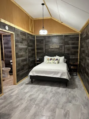 The Coop.  A lil taste of country with horses and chickens.