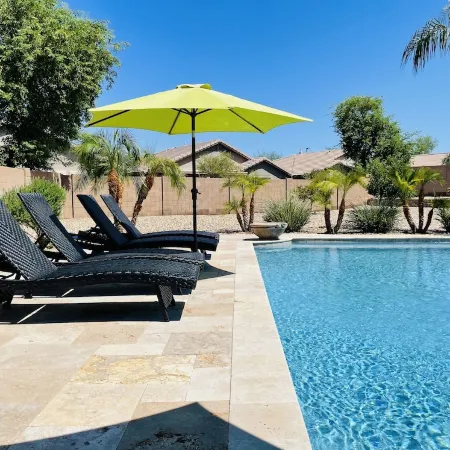 Desert Oasis in Gilbert,AZ. Power Ranch– Private Pool, Spa & Resort-Style Patio