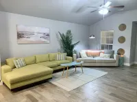 MODERN HOME - firepit & fenced in backyard!