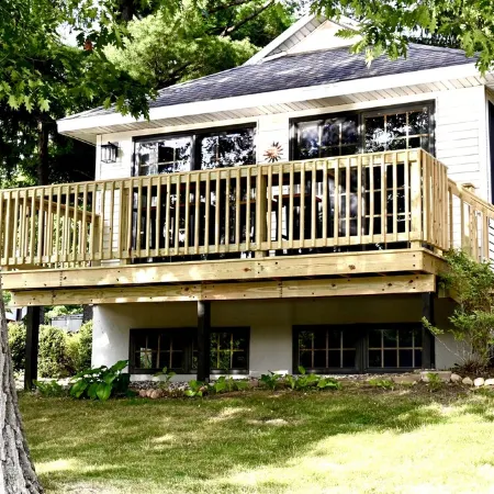 Waterfront house on Miner Lake- Waupaca Chain