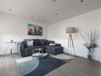 Modern semi-detached house with large garden