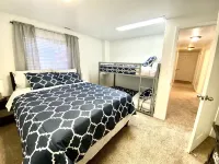 Spacious 5 BR/3 Bath Home with a PRIVATE HOT TUB!! 2x full Kitchens & Laundry