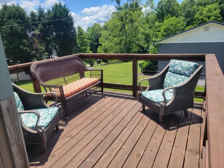 Charming one room cabin perfect for couples or small families.