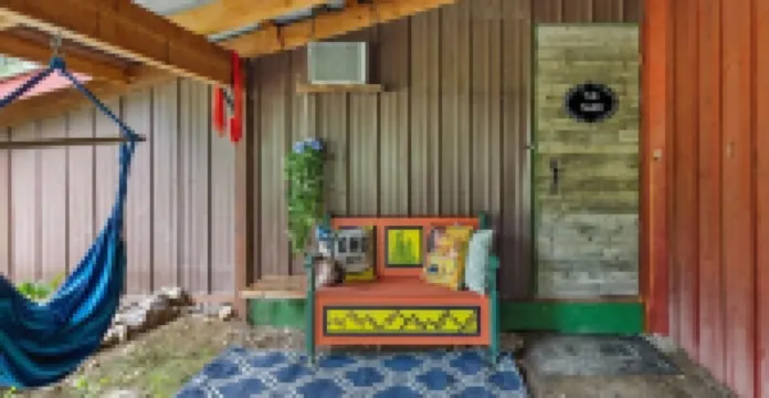 Pet-friendly and Cozy "The Shed" with Garden Views + Hot Tub near Missoula