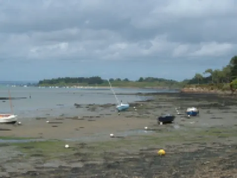 Apartment Golfe Du Morbihan Sea View 200 M From The Beach 聖吉爾達德呂伊酒店