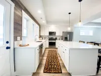 Modern New-Build w/ Screened Porch - Walk to Beach