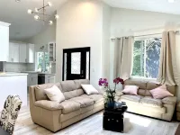 Beautiful modern bright brand new guest house 2 beds and 2 baths