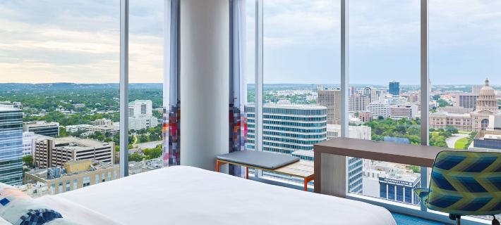 Aloft Austin Downtown Hotéis em Travis County