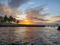 Cozy Waterfront Minutes from the Beach! Great Fishing, Inground Saltwater Pool