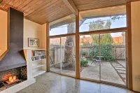 Mid-Century Steps from Miramar Beach, Private Yard in Montecito