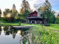 Riverfront Luxury Cabin With Pond And Hot Tub - 4つ星
