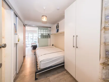 Spacious Studio with Separate Sleeping Area