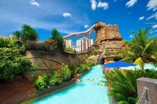 Piazza Diroma Acesso Gratuito Acqua Park e Splash Caldas Novas -  Apartamentos vacacionales