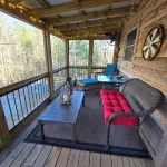 Charming Rustic Cabin with a Loft, Fire Pit and Creek in Enchanting Dahlonega