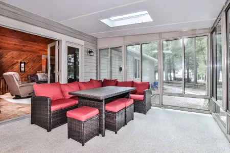 Private Lake Frontage and Scenic Views - Charming Northwoods Retreat