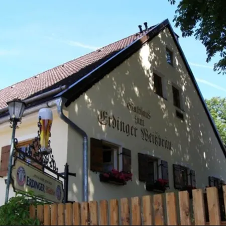 Hotel & Gaststätte zum Erdinger Weißbräu Отели рядом с достопримечательностью «Хадерн»