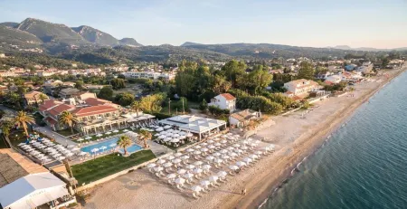 Acharavi Beach Hotel Отели в г. Agios Ioannis Karousadon