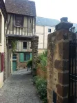 Logis Muraille Romaine, Centre Historique, Lit Queen Size - ห้องครัว
